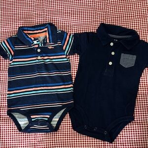Carter's Navy Baby Shirt with Pocket